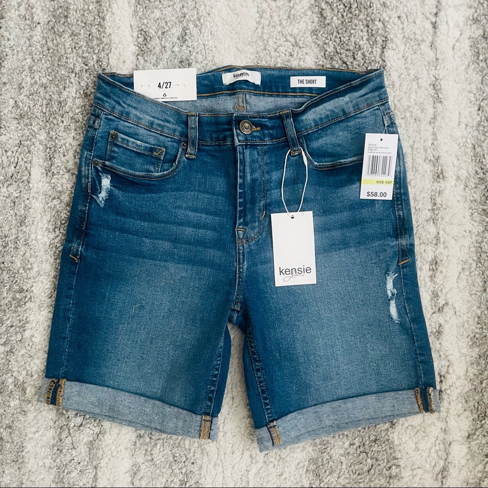 Kensie Jeans "The Short" Denim Shorts